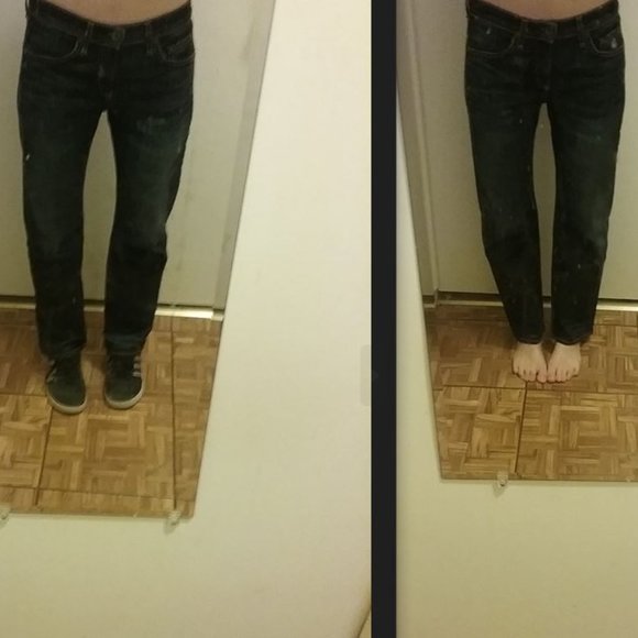 Rag & Bone Crop Straight Leg Jeans - Size 27 Boyfriend Like Cut Style - Picture 15 of 16